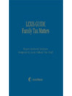 cover image of Lexis Guide to Family Tax Matters